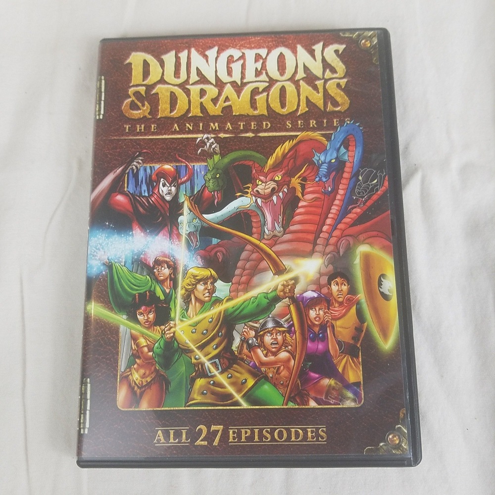 Dungeons & Dragons The Animated Series All 27 Episodes 3Disc DVD Mill Creek 2009